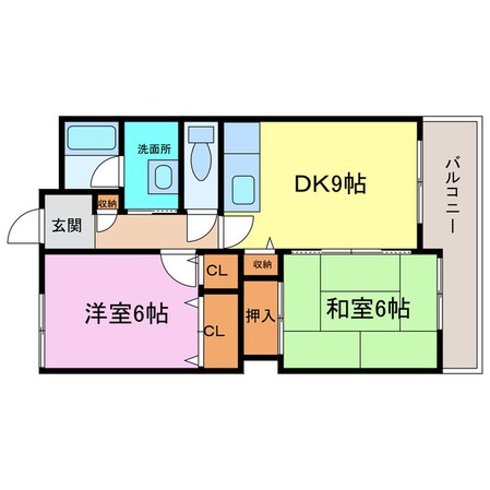 冨波グリーンマンションの物件間取画像